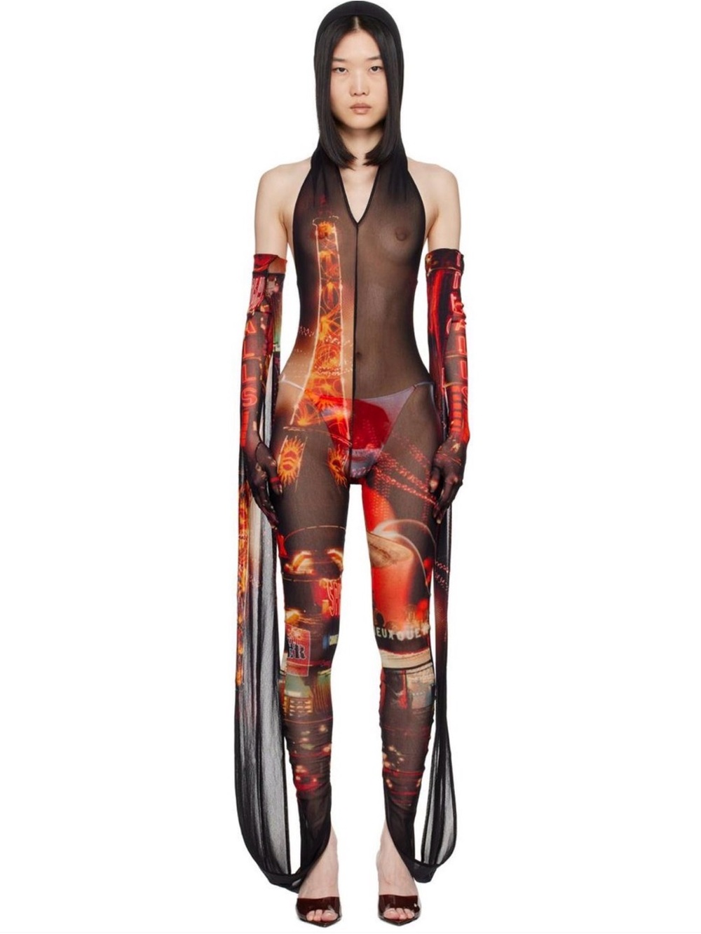 Jean Paul Gaultier Sheer Jumpsuit